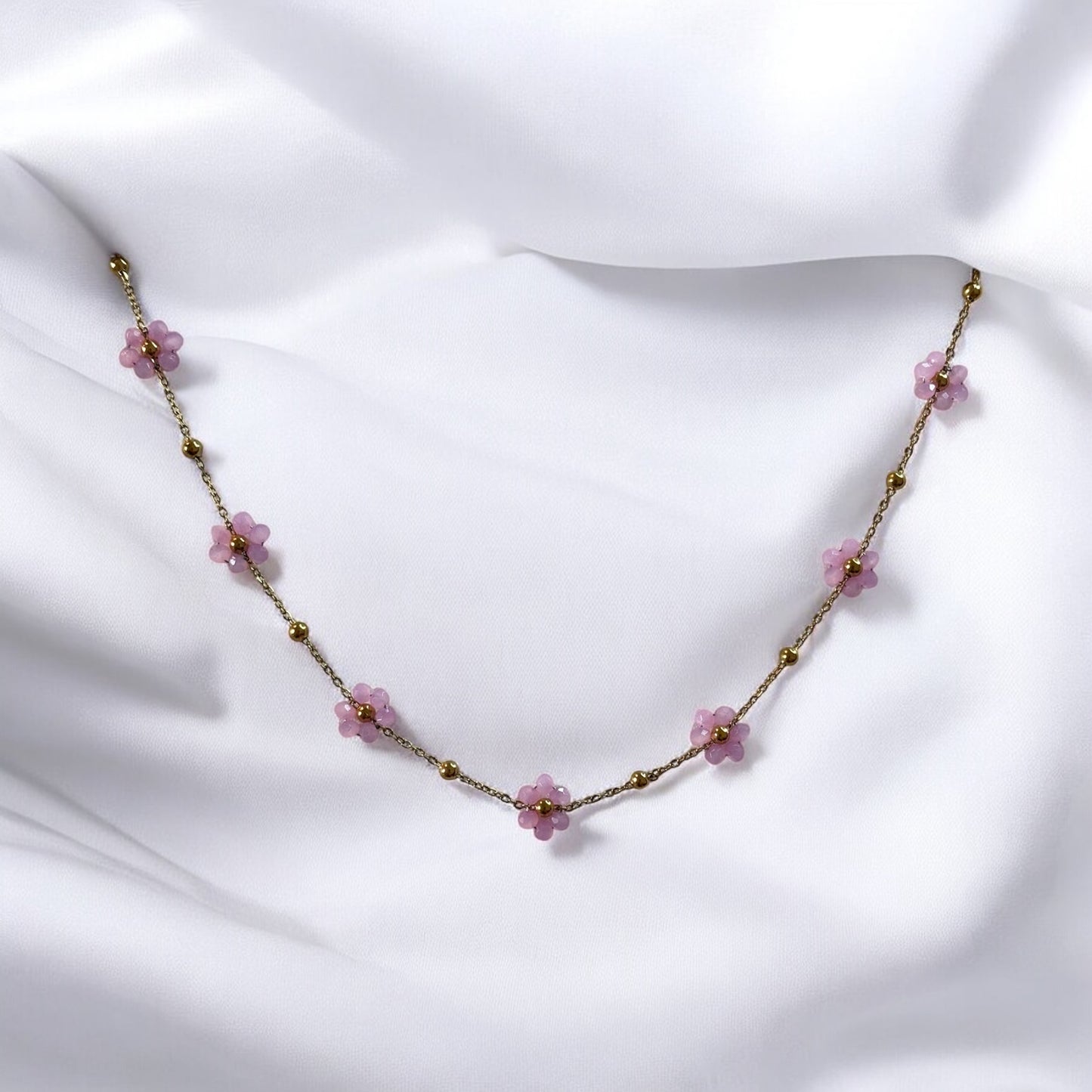 Collier fleur