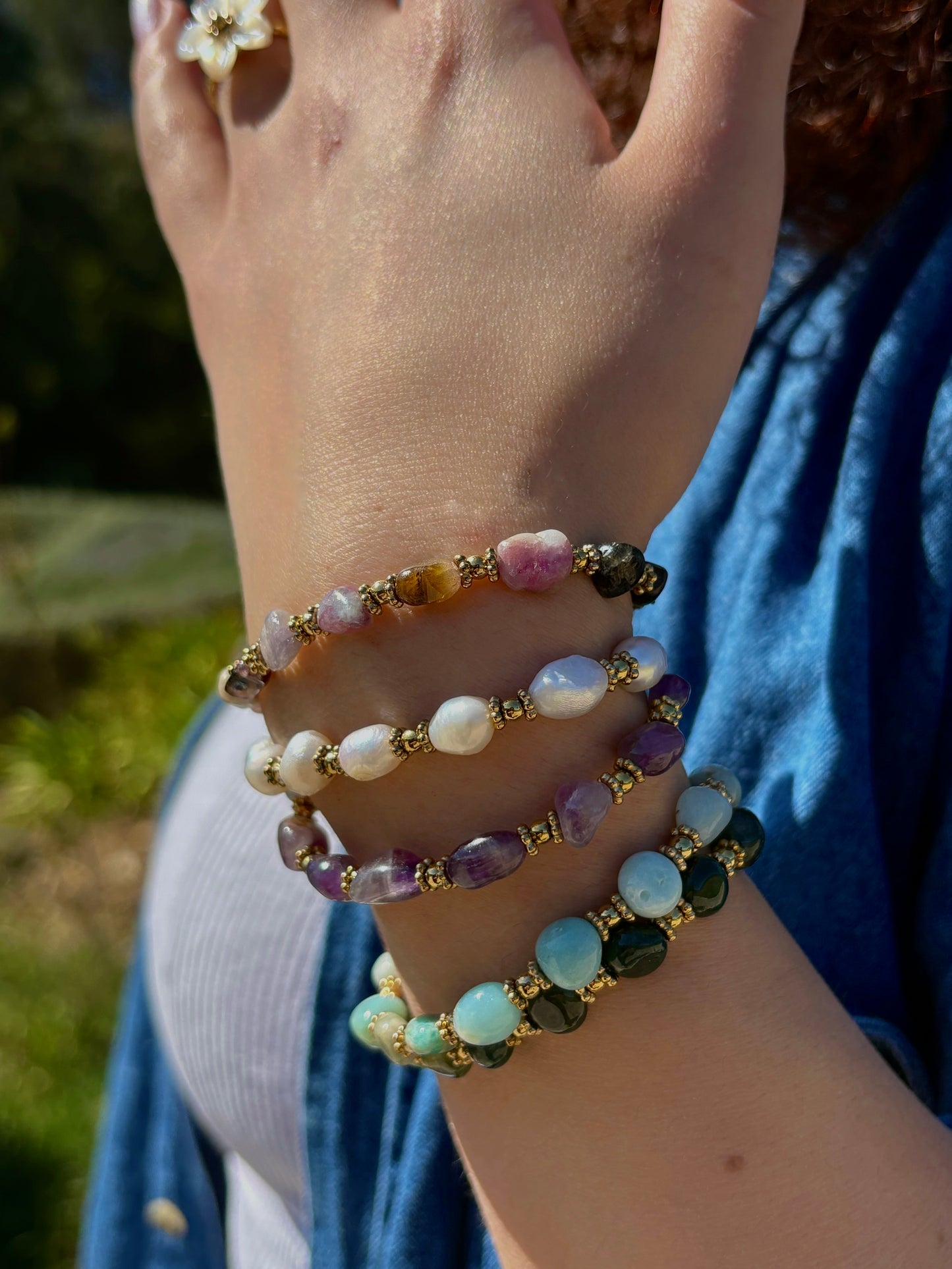 Bracelet en perle d’eau douce