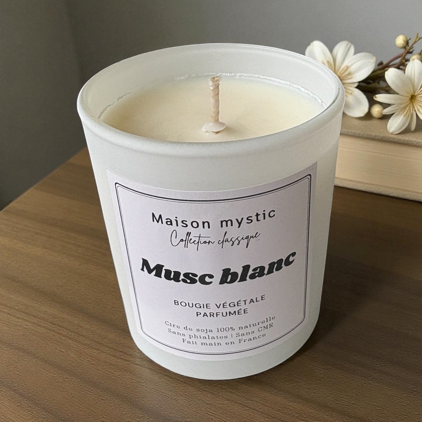 🤍 Bougie Musc Blanc