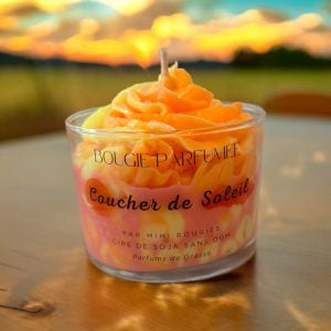 Bougie parfumée - Coucher de Soleil