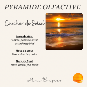 Bougie parfumée - Coucher de Soleil