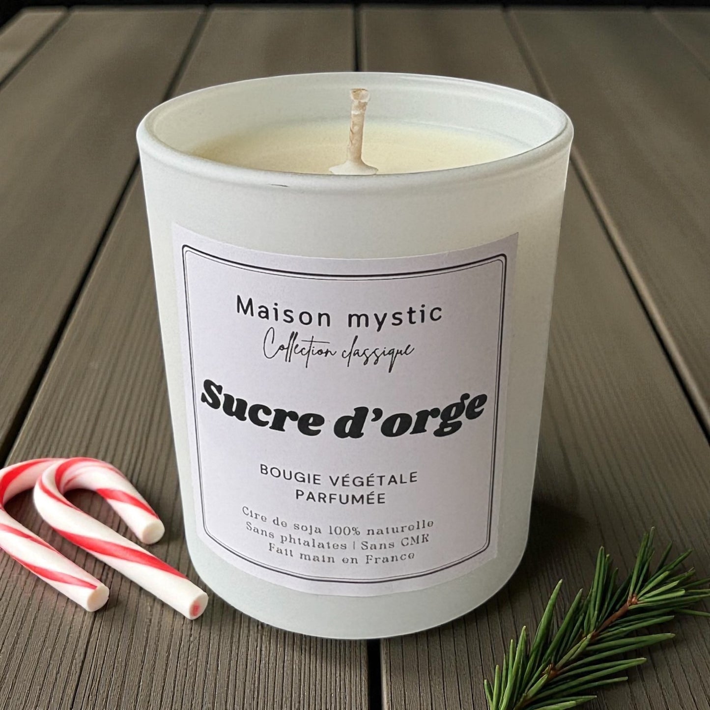 🍠Bougie Sucre d’Orge