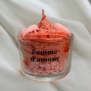 Bougie parfumée - Pomme d’amour