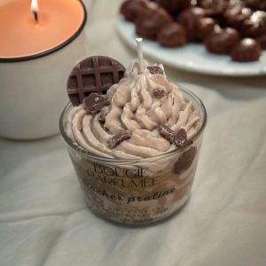 Bougie parfumée - Rocher praliné