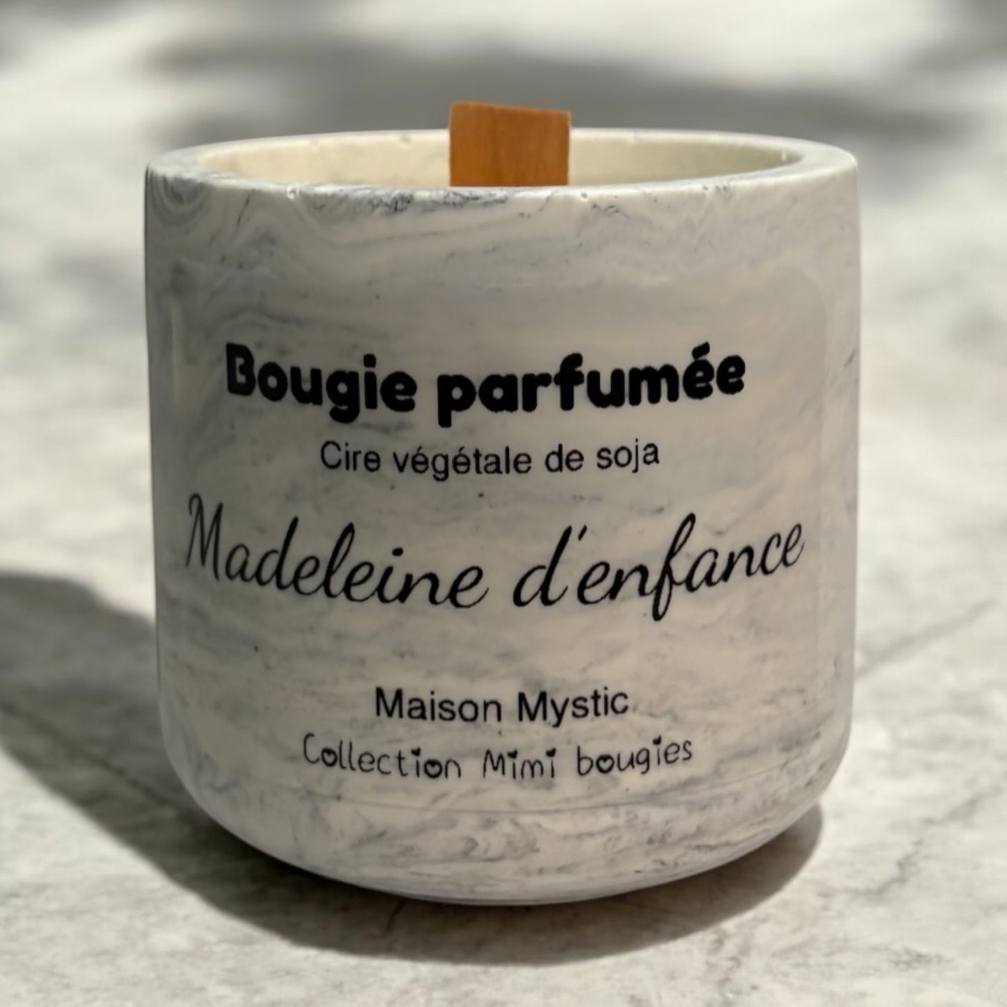 Bougie 100% fait main ✨ - Madeleine d’enfance