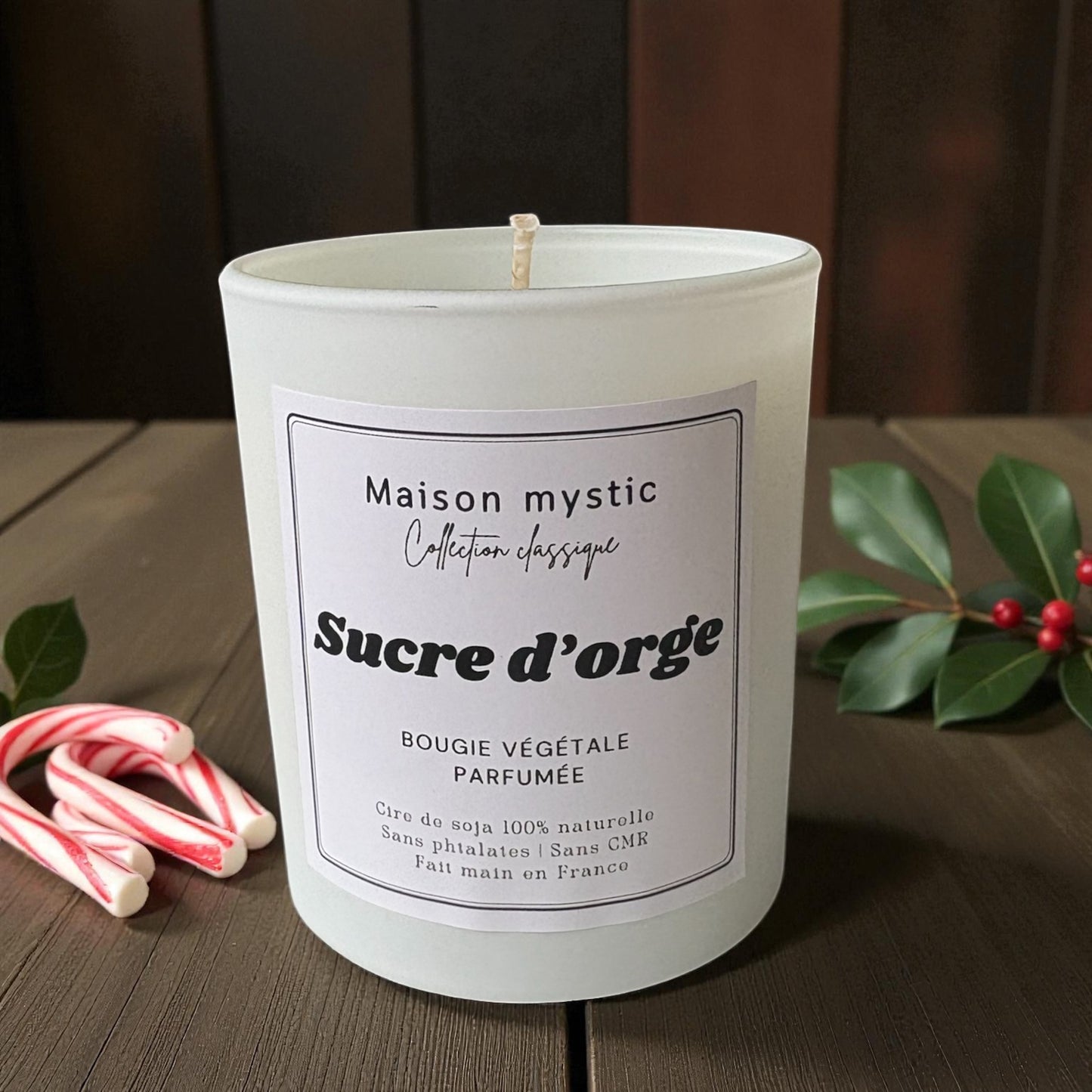 🍭 Bougie Sucre d’Orge