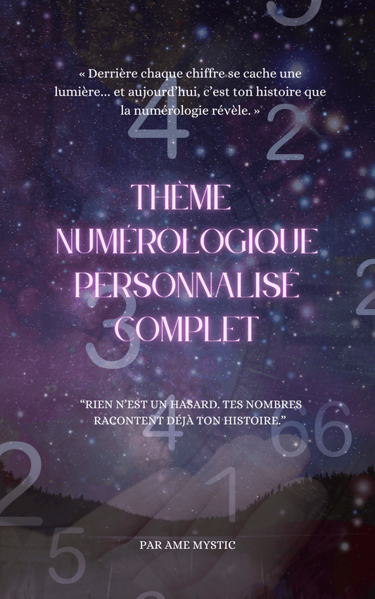 Thème Numérologique Complet - Âme Mystic